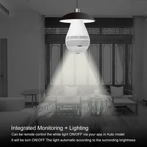 3MP Bulb Spy Camera