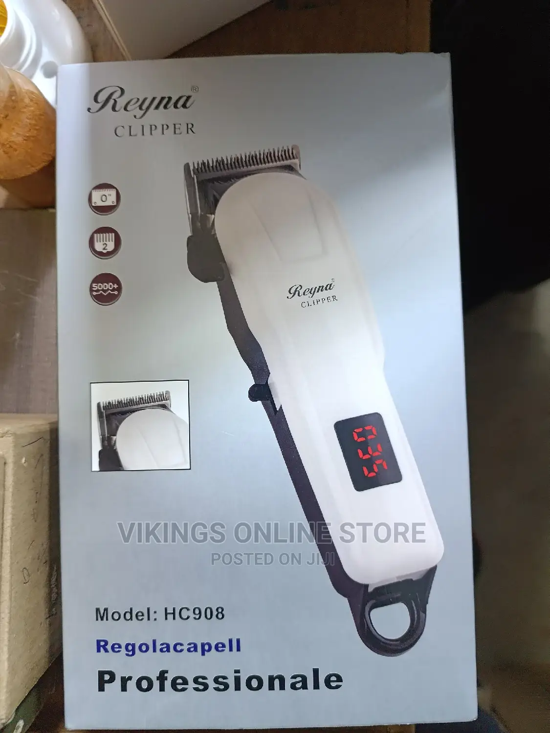 Reyna Professional Rechargeable Hair Clipper