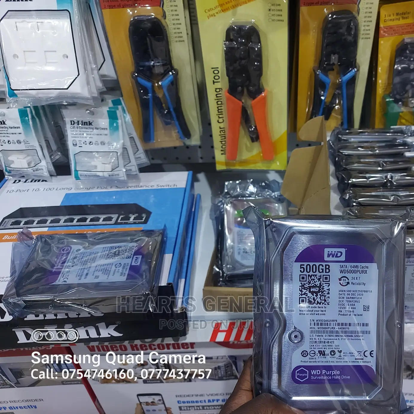 500GB Surveillance Hard Drive