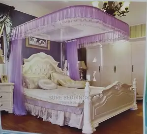 2 Stands Rail Mosquito Net