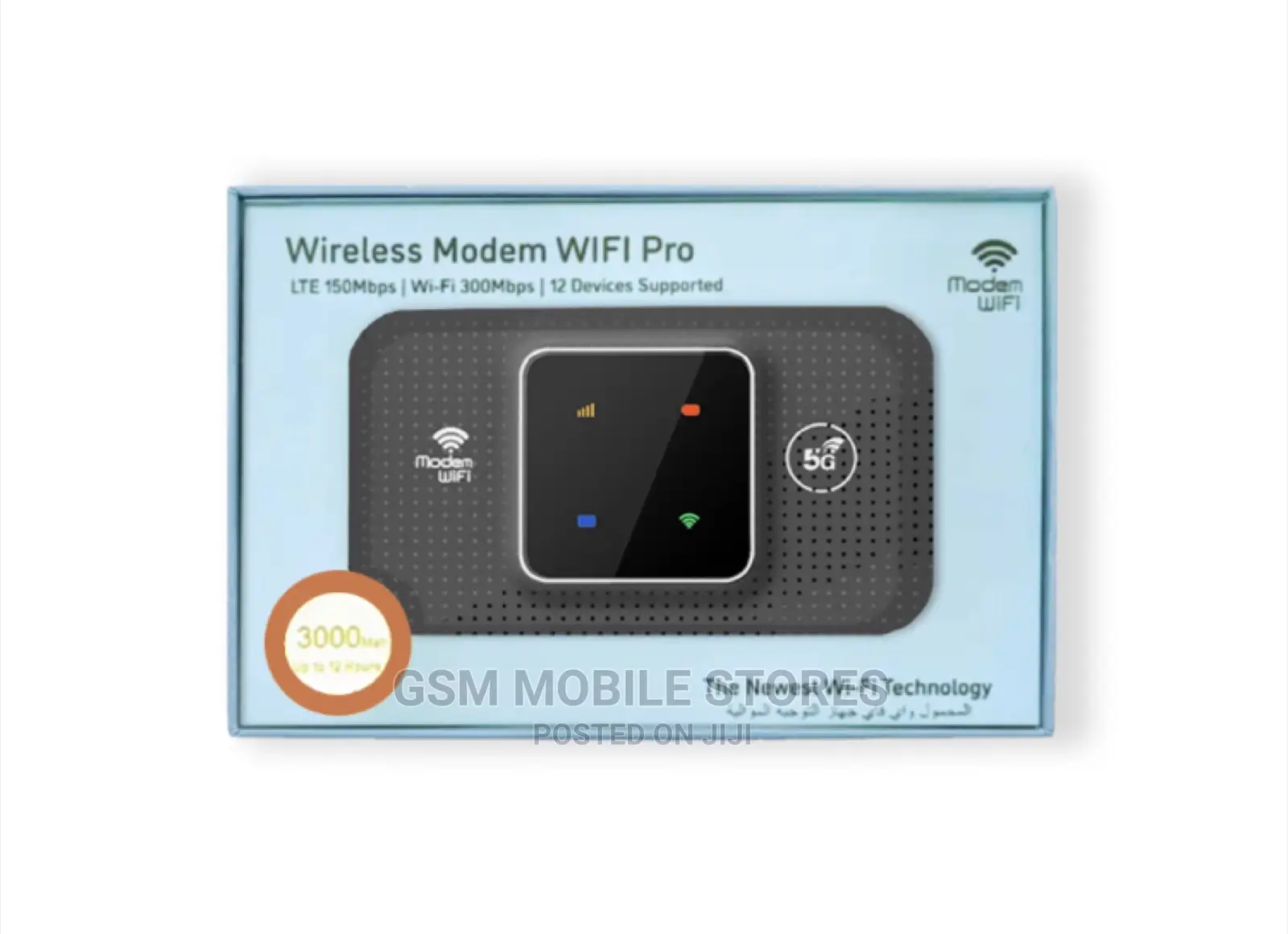TOPLINK Mobile Wifi 5g/4glte Unlocked Mifi - Black