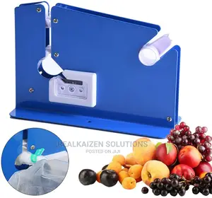 Heavy Duty Metal Bag Neck Tape Sealer Machine