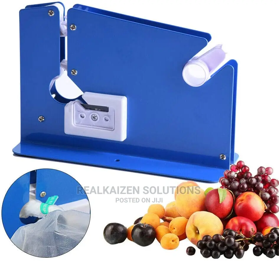 Heavy Duty Metal Bag Neck Tape Sealer Machine