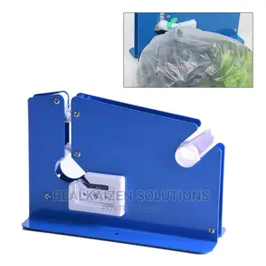 Heavy Duty Metal Bag Neck Tape Sealer Machine