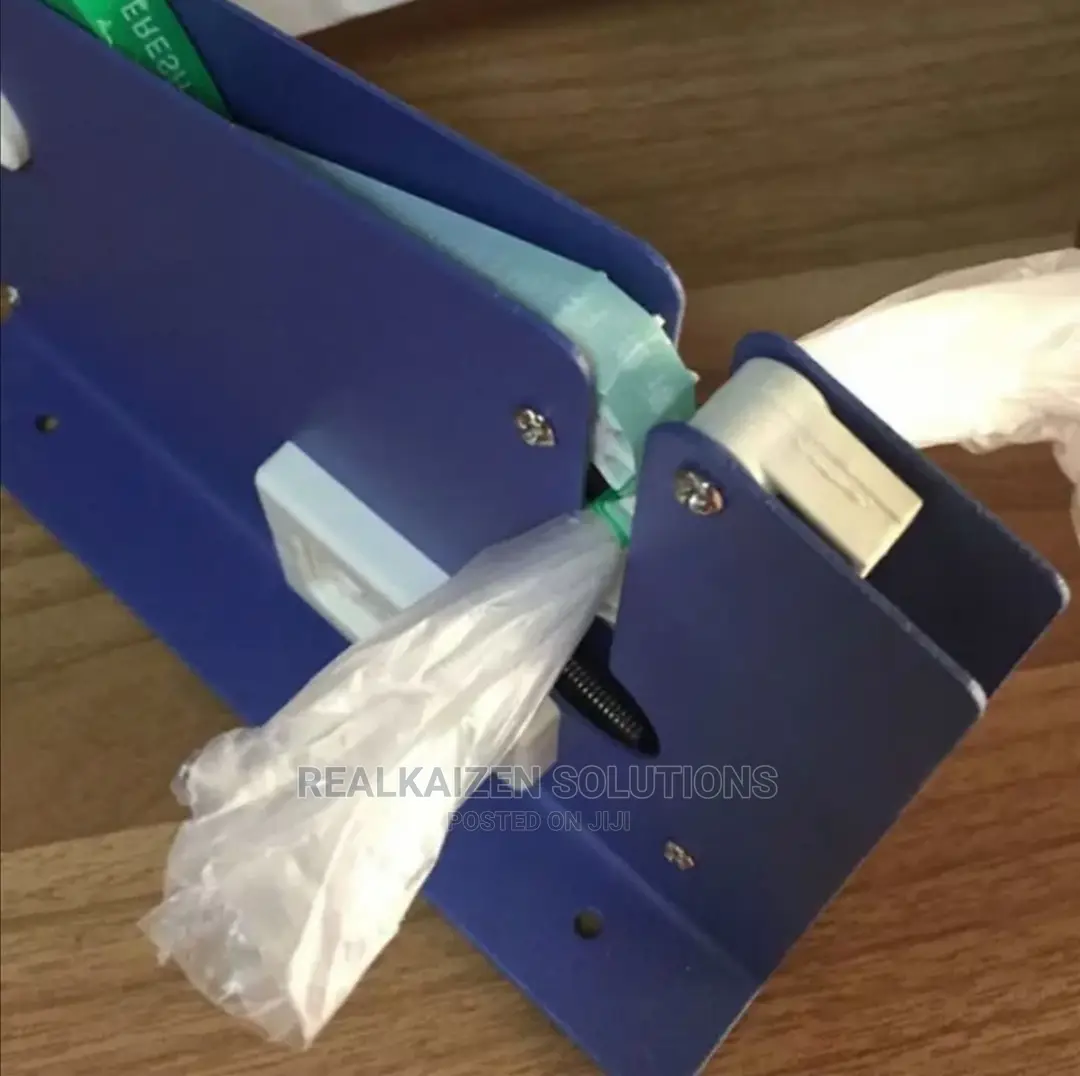 Heavy Duty Metal Bag Neck Tape Sealer Machine
