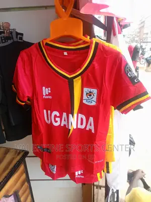 Uganda Crane Original Material Jersey for Kids