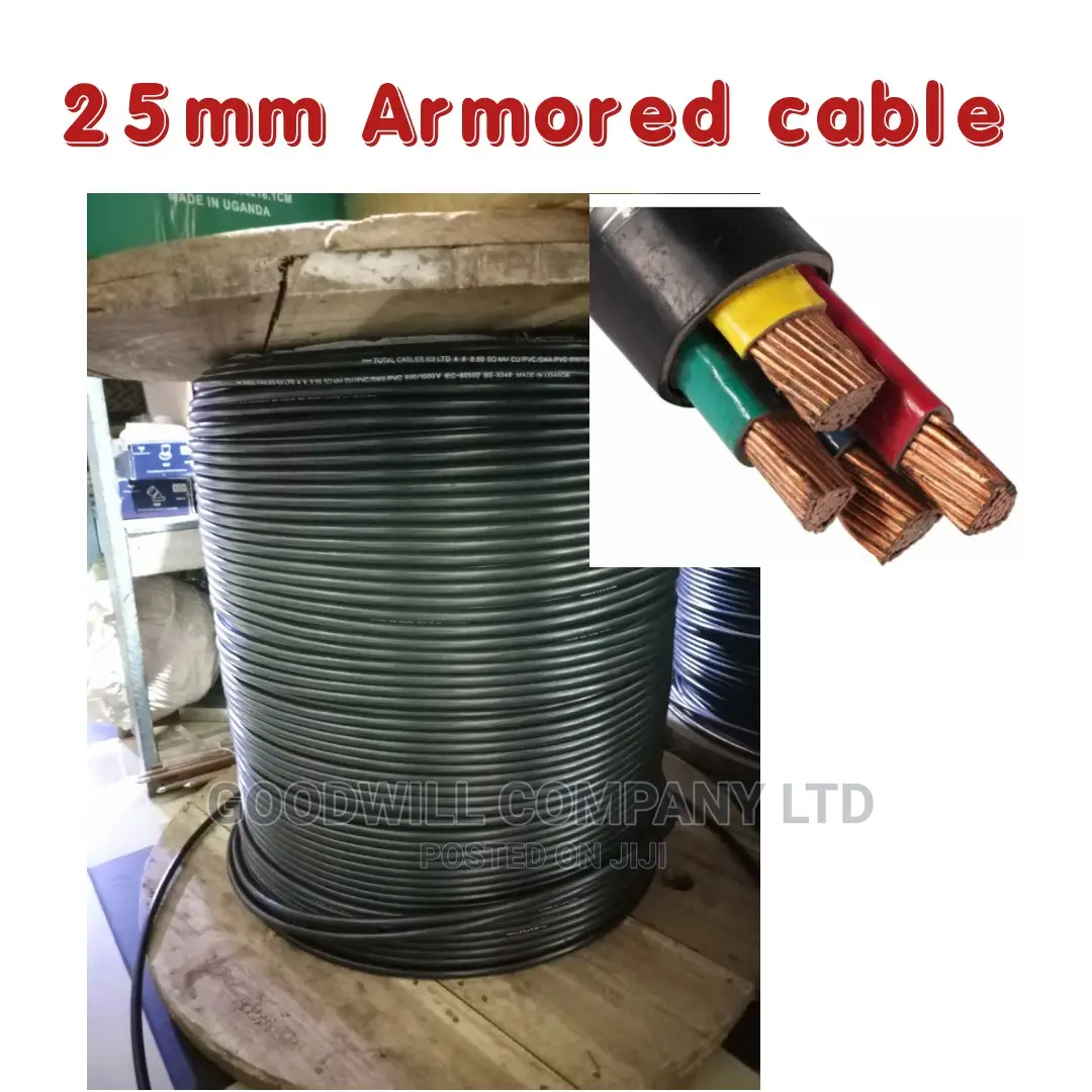 25mm Armored or Underground Cable or Wire
