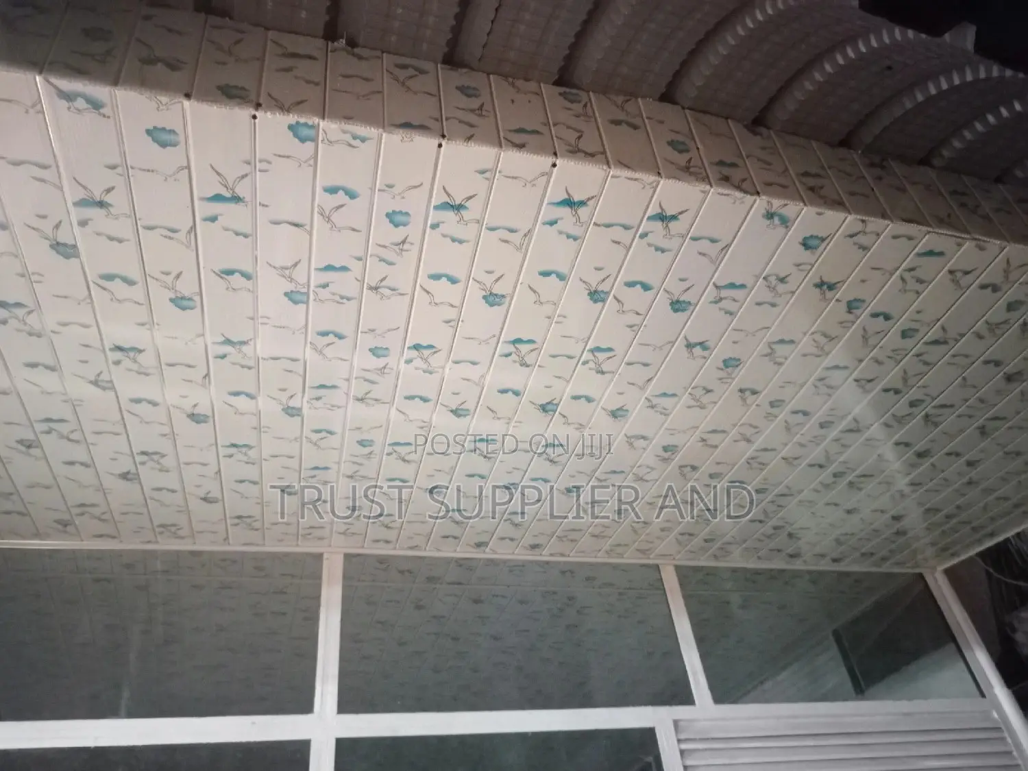 Pvc Ceiling Blue 
