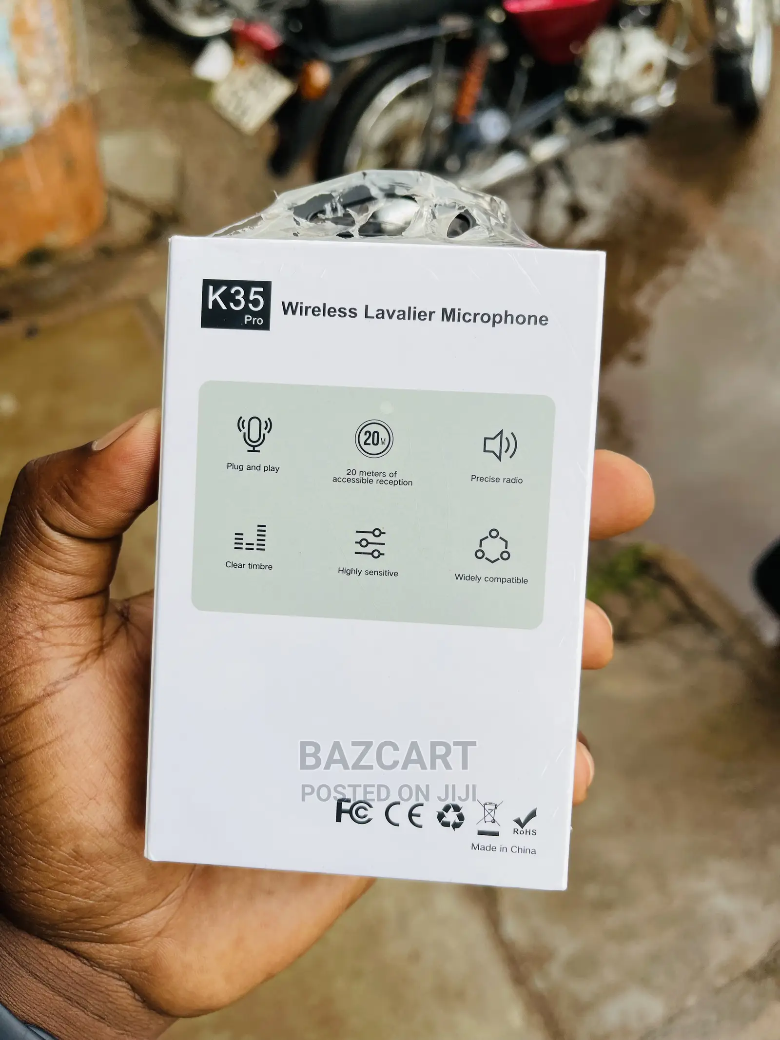 Wireless Lavalier Dual Microphone 