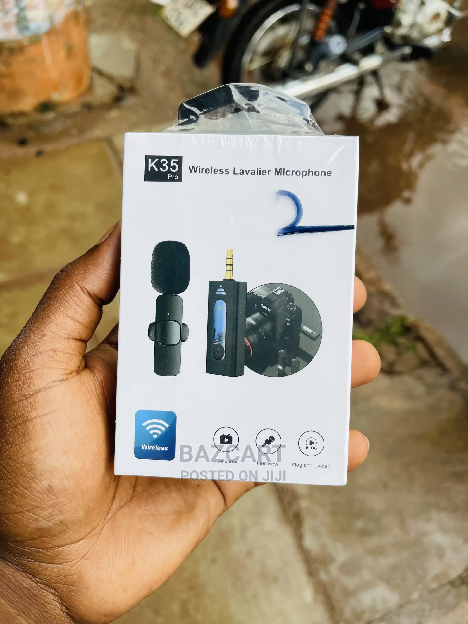 Wireless Lavalier Dual Microphone 