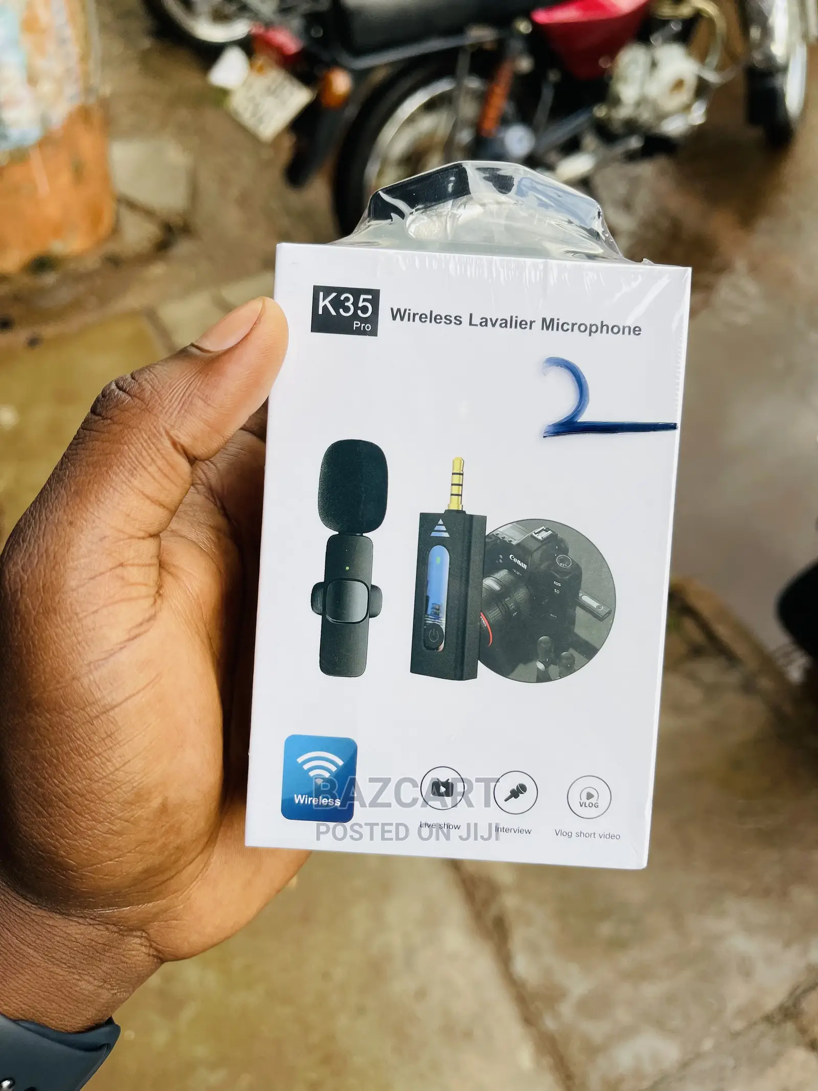 Wireless Lavalier Dual Microphone 