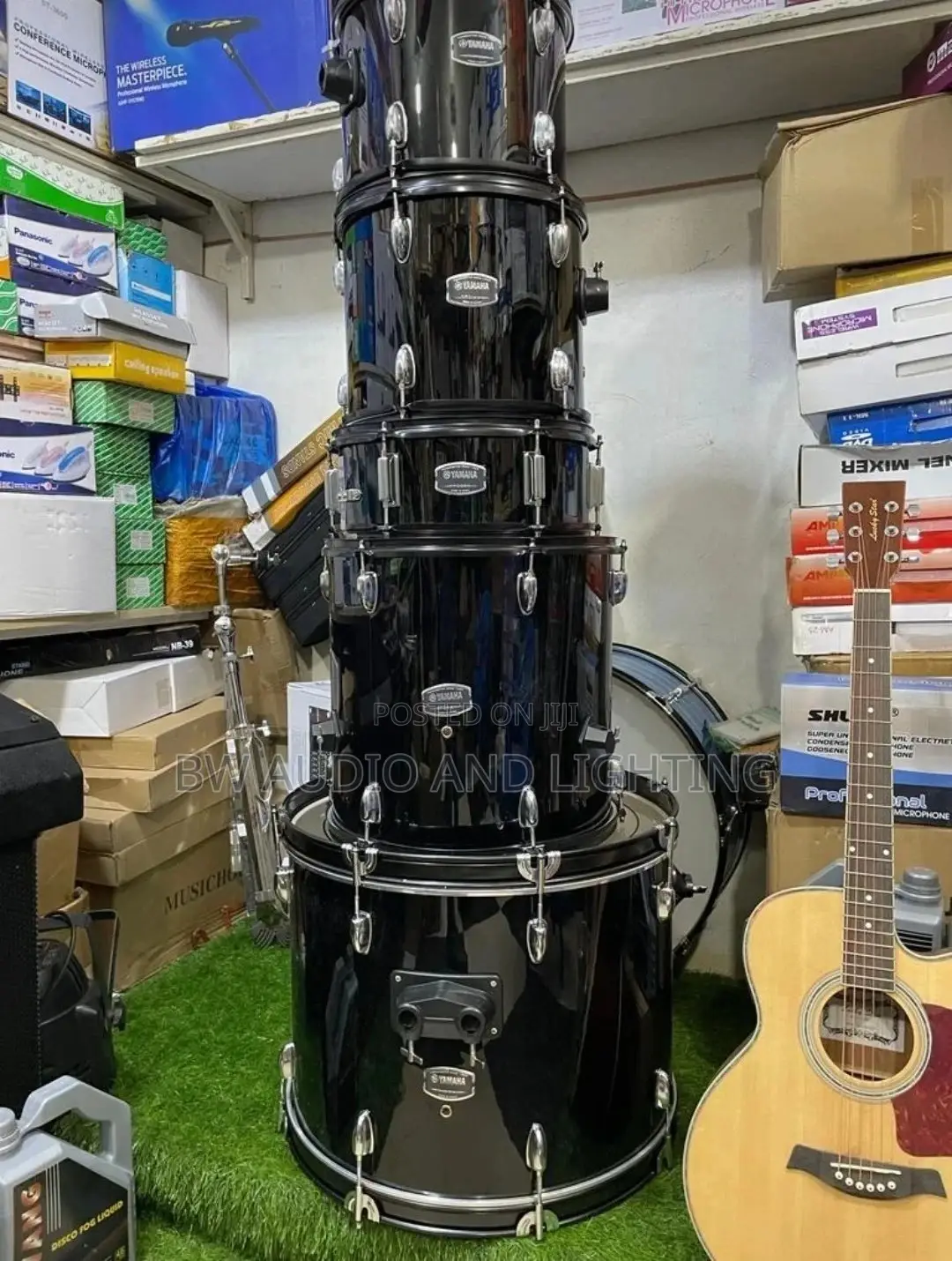 Yamaha 7pc Drum Set