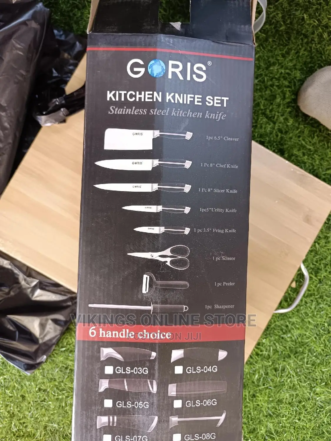 9 Pieces Kitchen Knife Set