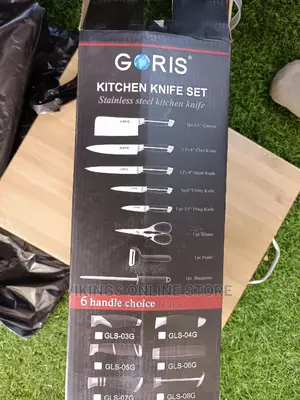 9 Pieces Kitchen Knife Set