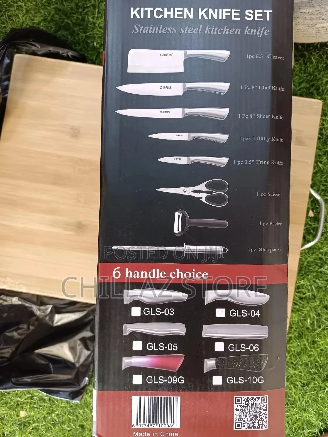 Goris Kitchen 9 Pieces Knife Set