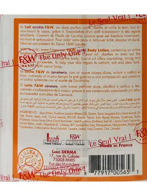Fair and White Original Carrot Moisturizing Lotion 500ml