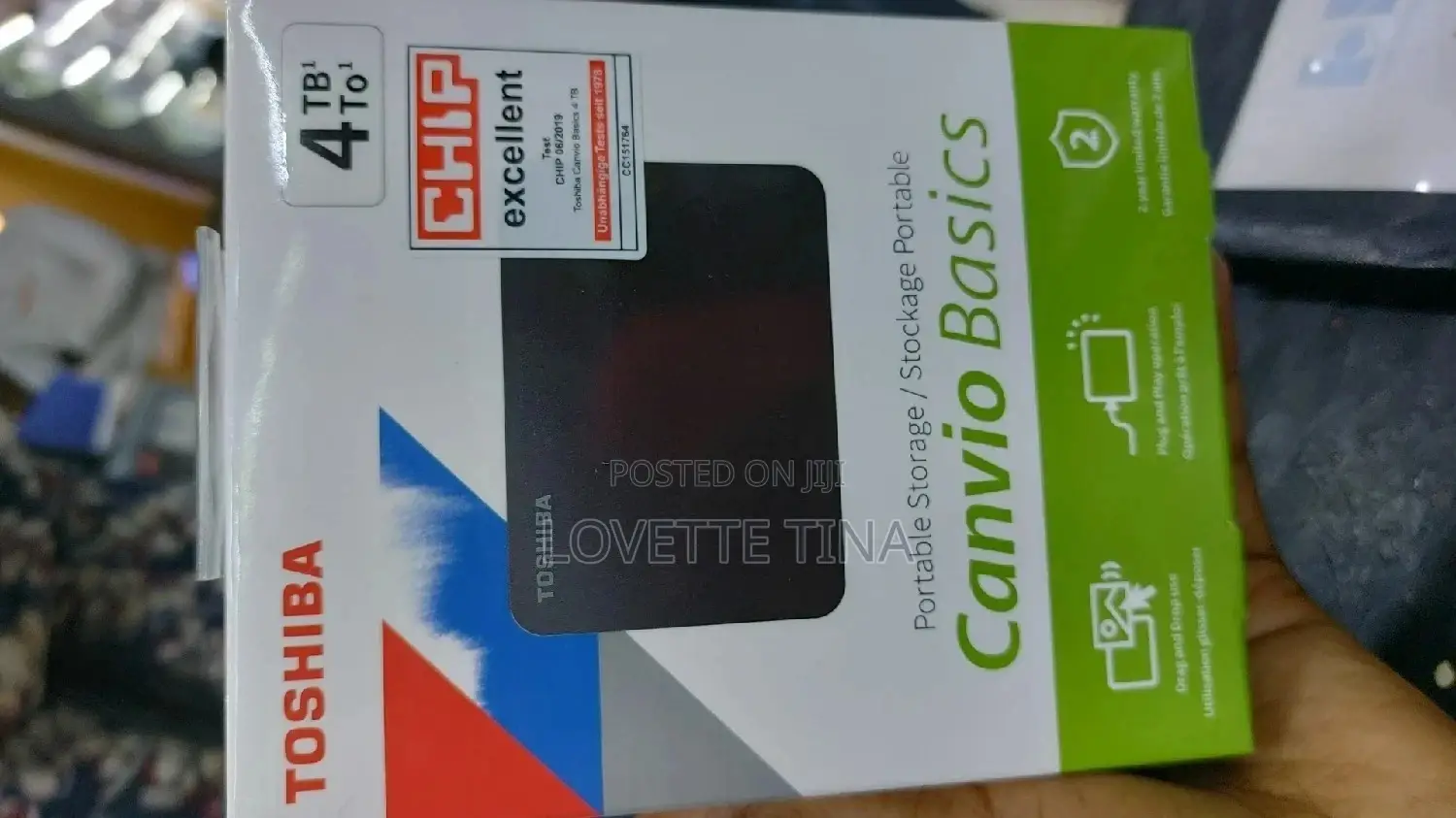 4tb Toshiba External Drive