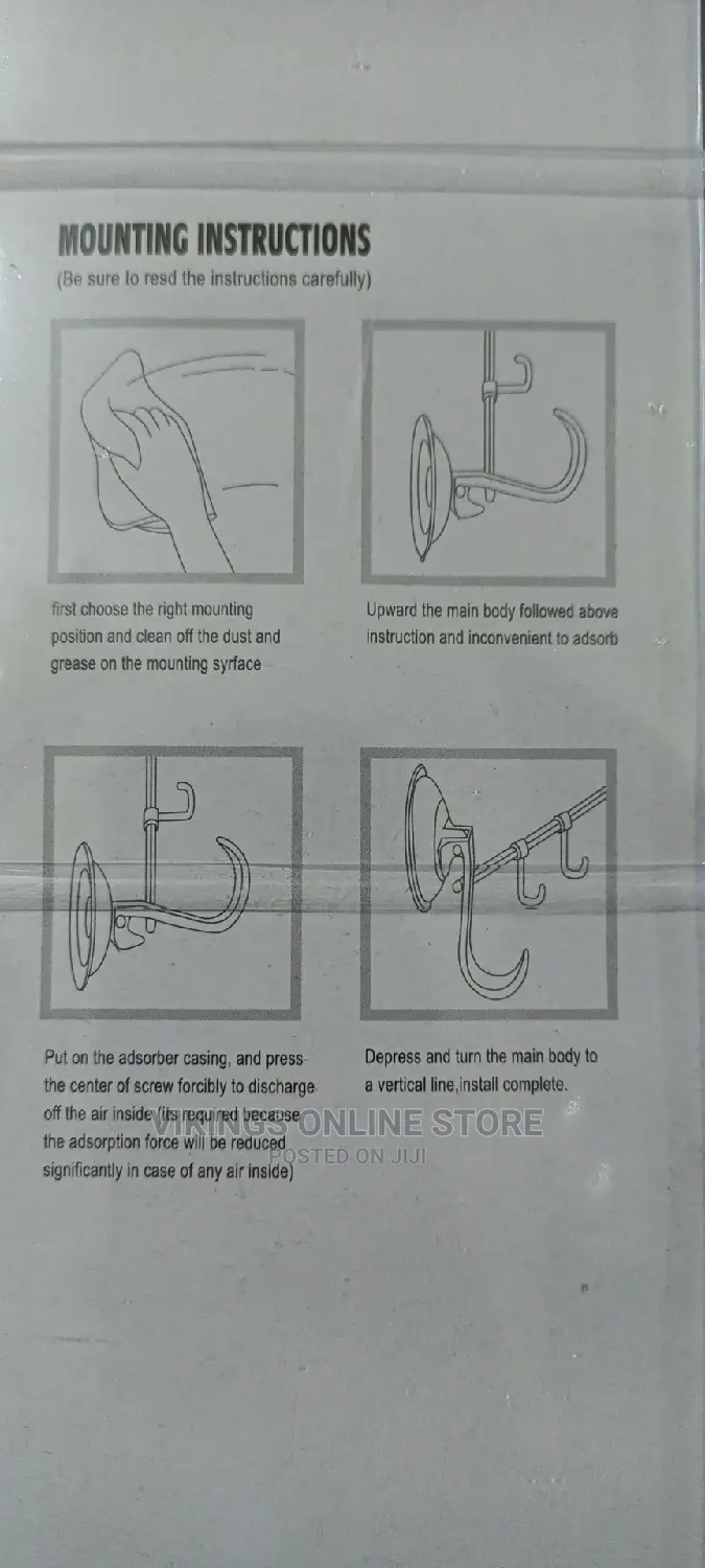 Wall Attachable Towel Rack Connected Hook Bathroom Organizer