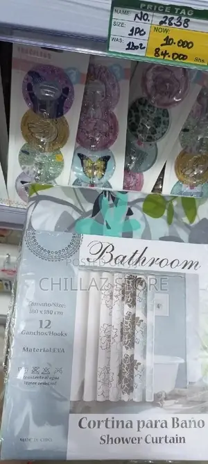Bathroom Shower Curtain.
