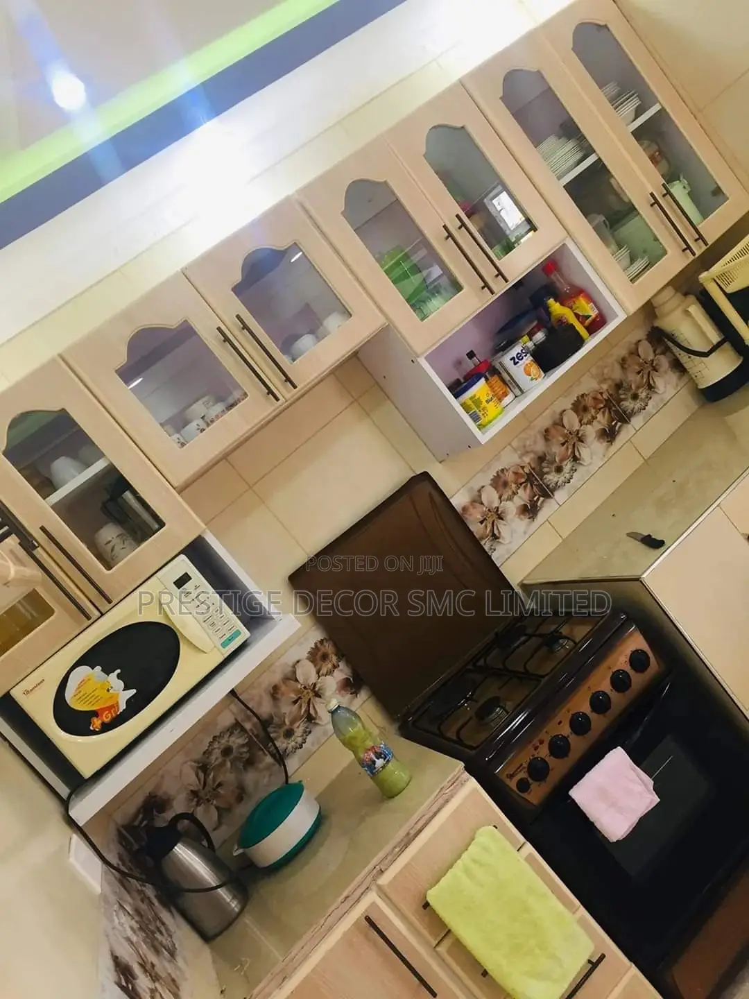 Kitchen Cabnets Done in Kireka