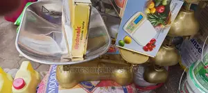 Manual Mechanical Weighing Scale With Its Weighing Stones