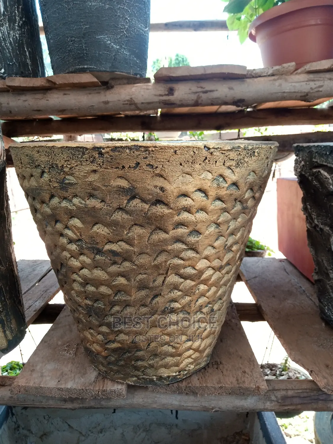 Stylish Concrete Planters.