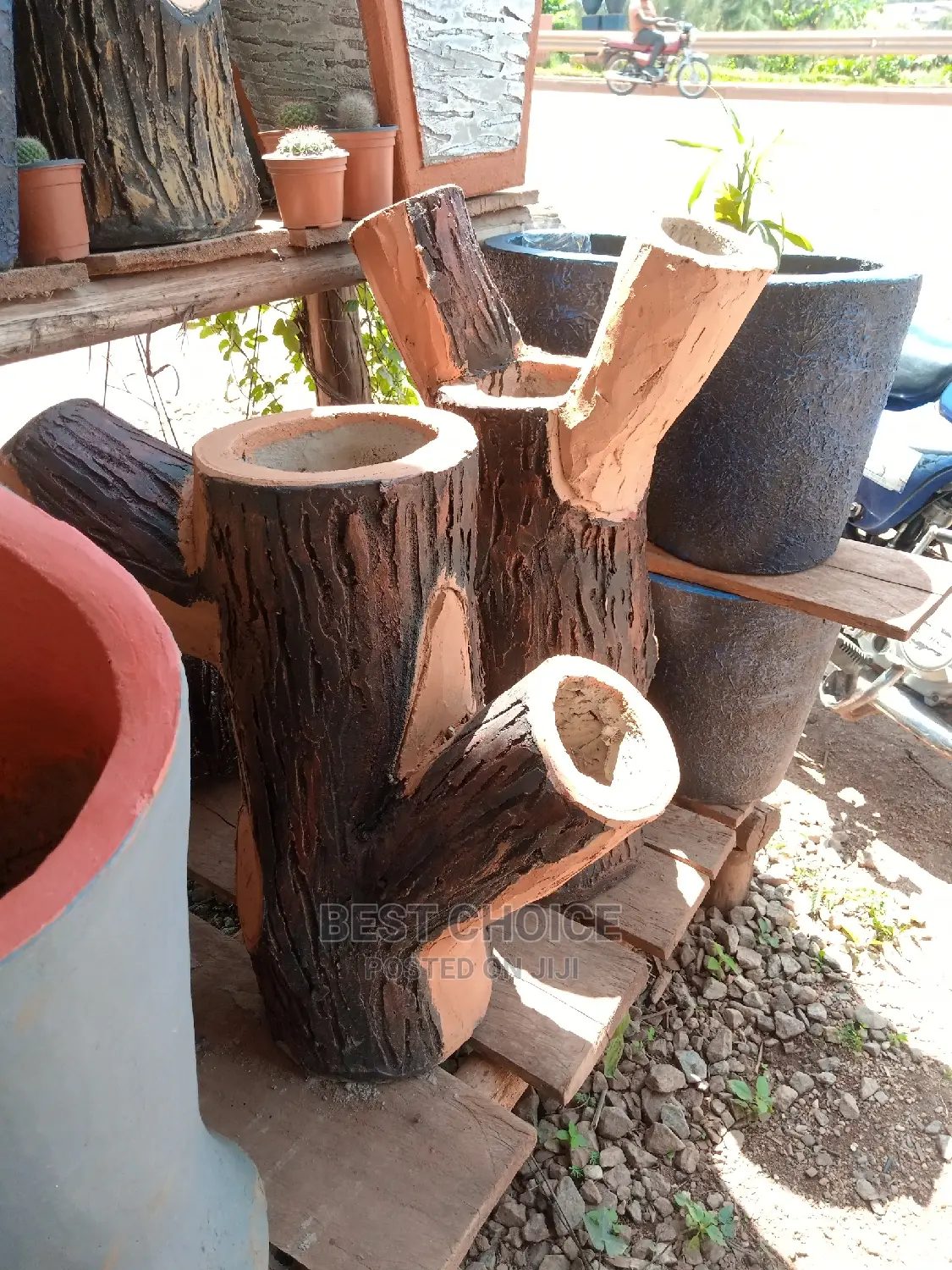 Stylish Concrete Planters.
