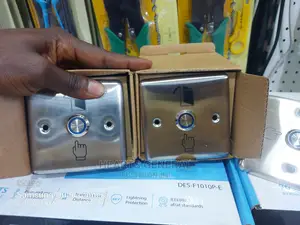 Door Release Button / Door Exit Switch With Led (Aluminium)