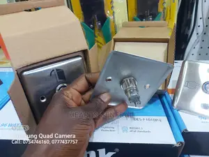 Door Release Button / Door Exit Switch With Led (Aluminium)