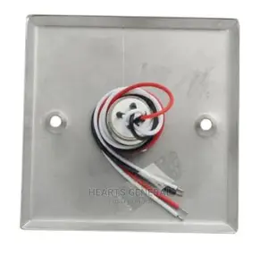 Door Release Button / Door Exit Switch With Led (Aluminium)