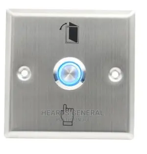 Door Release Button / Door Exit Switch With Led (Aluminium)