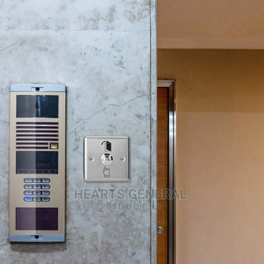Door Release Button / Door Exit Switch (Aluminium)