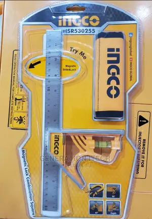 Ingco Magnetic Lock Combination Square - HSR530255