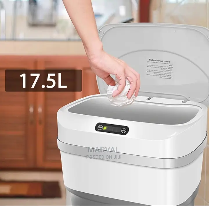 Smart Sensor Forldable Trash Can