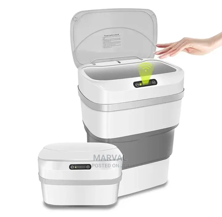 Smart Sensor Forldable Trash Can