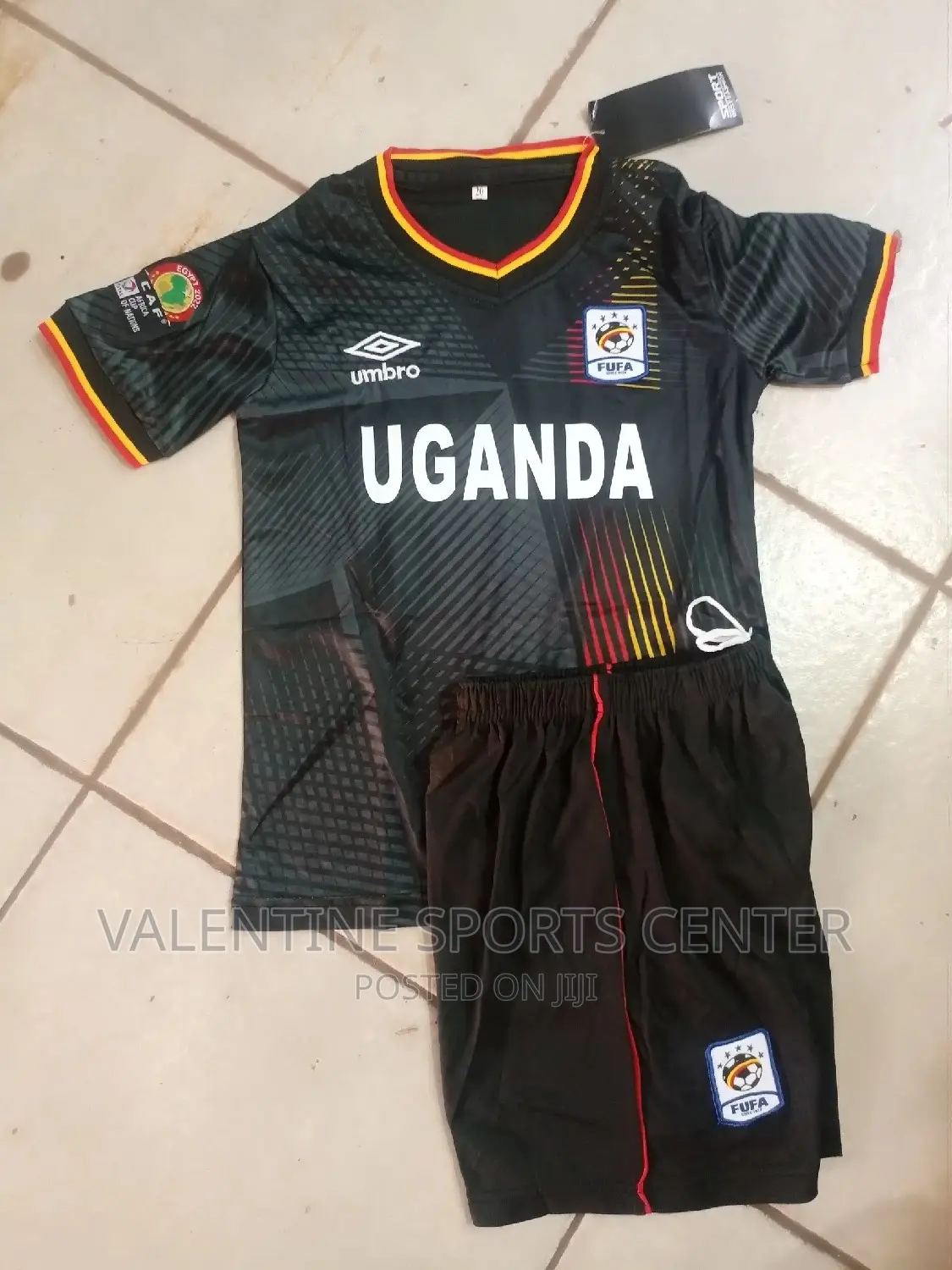 Uganda Crane Jersey Original Material