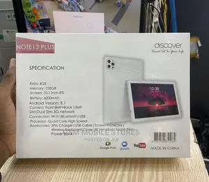 New Discover Note 13 Plus 128 GB Silver