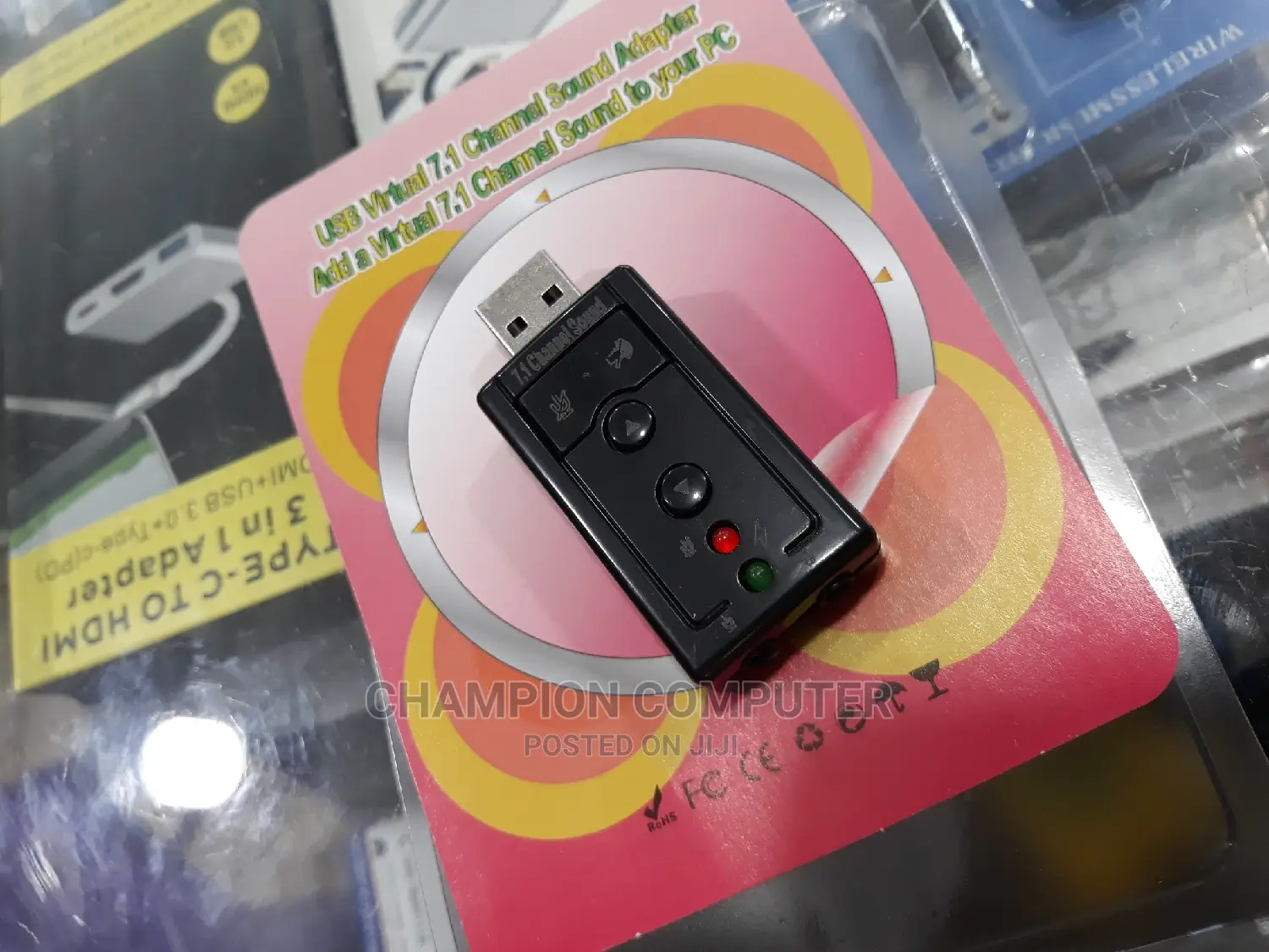 Sound Card for Computer Laptops Adapters