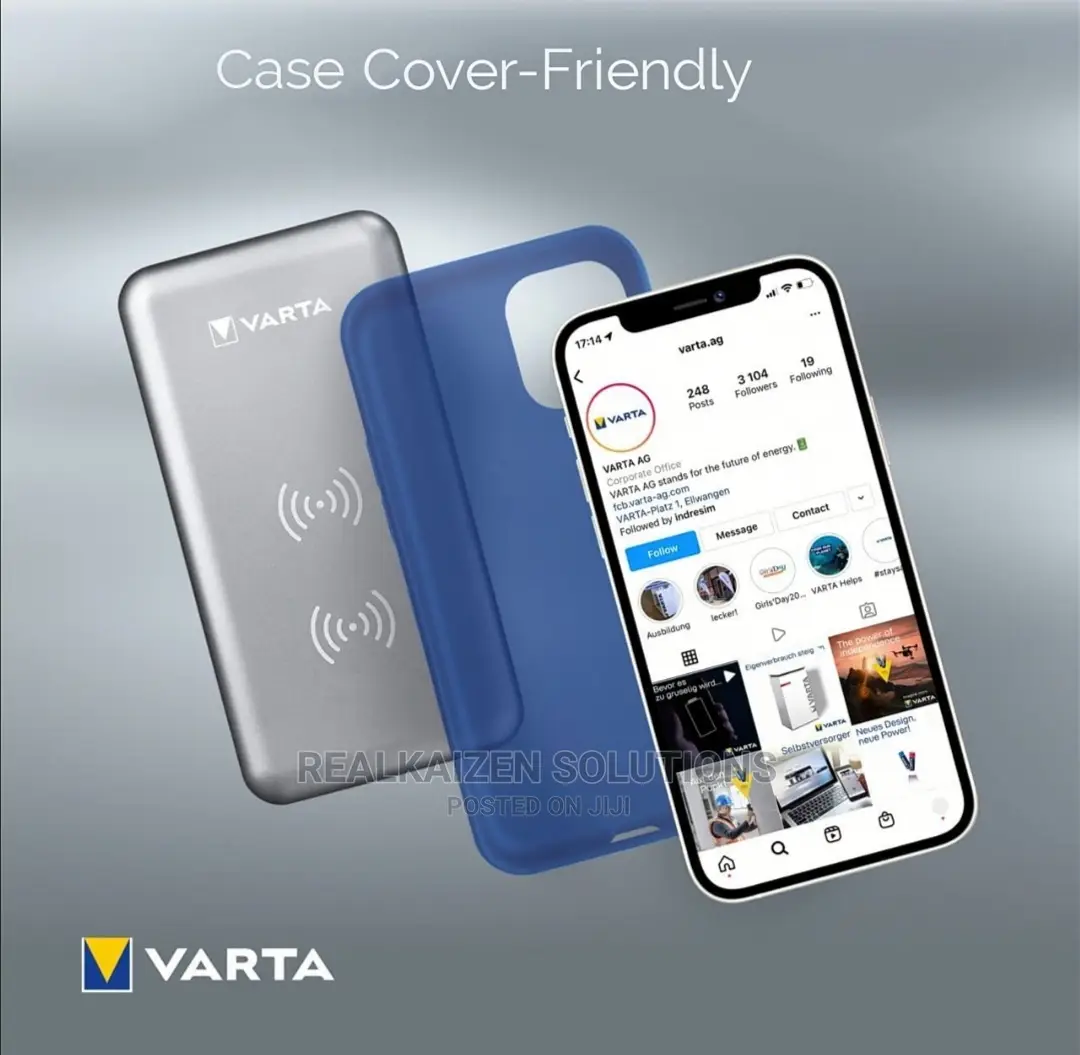 VARTA QI Fast Wireless Charger | Charging Station