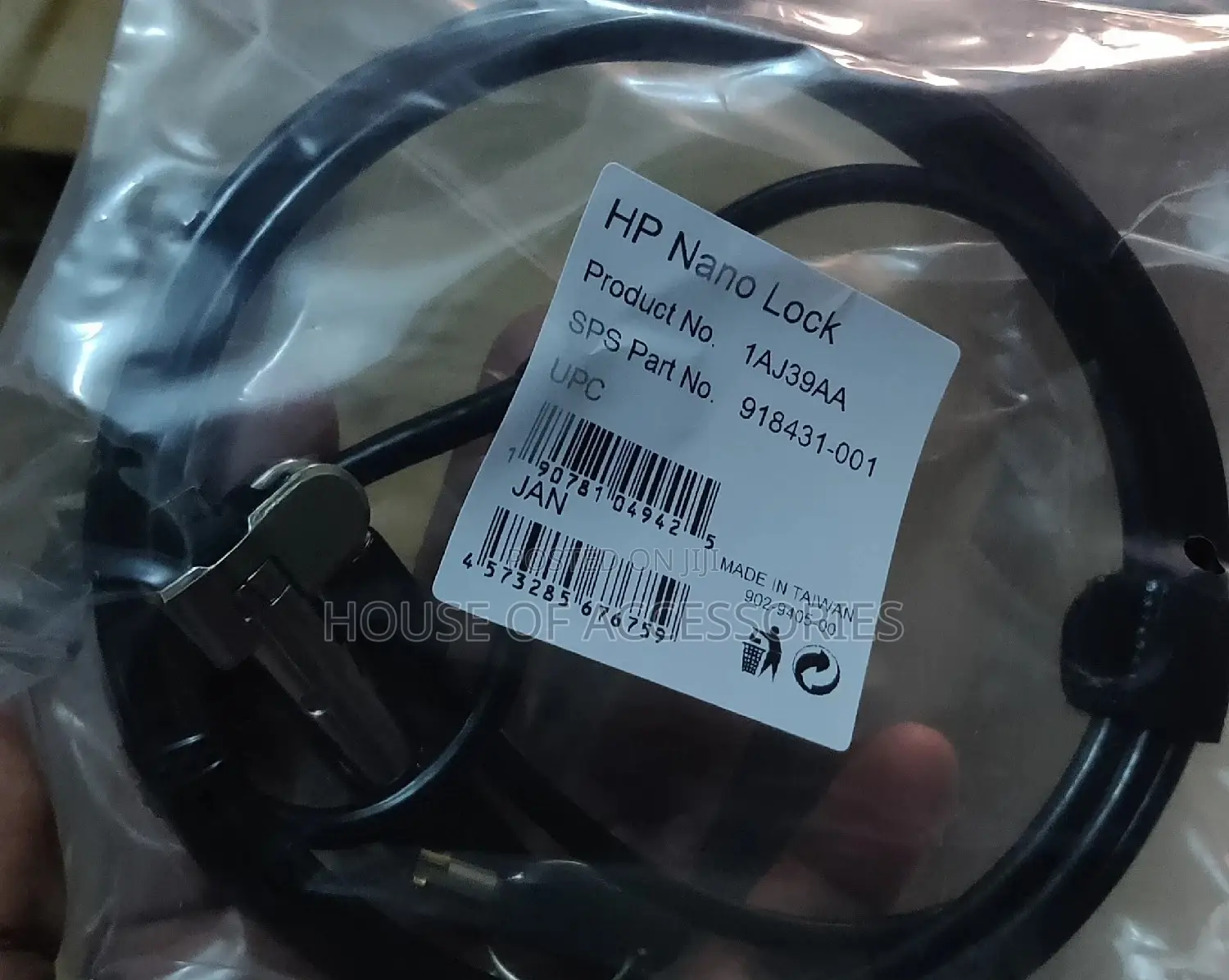 HP Nano Lock Key