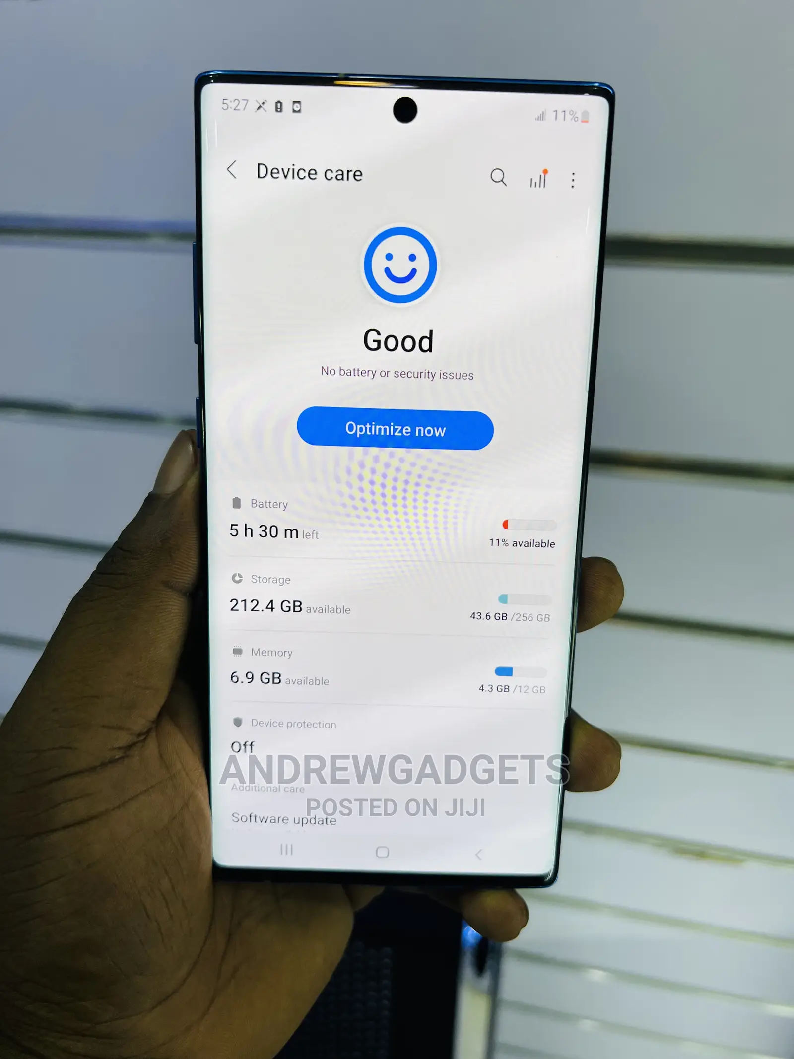 Samsung Galaxy Note 10 Plus 256 GB Blue
