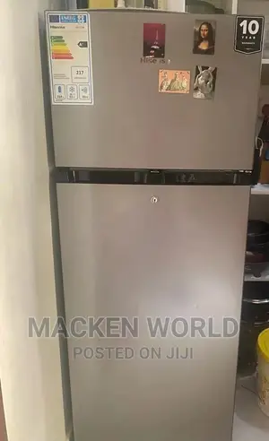 270ltrs Hisense Double Door Fridge