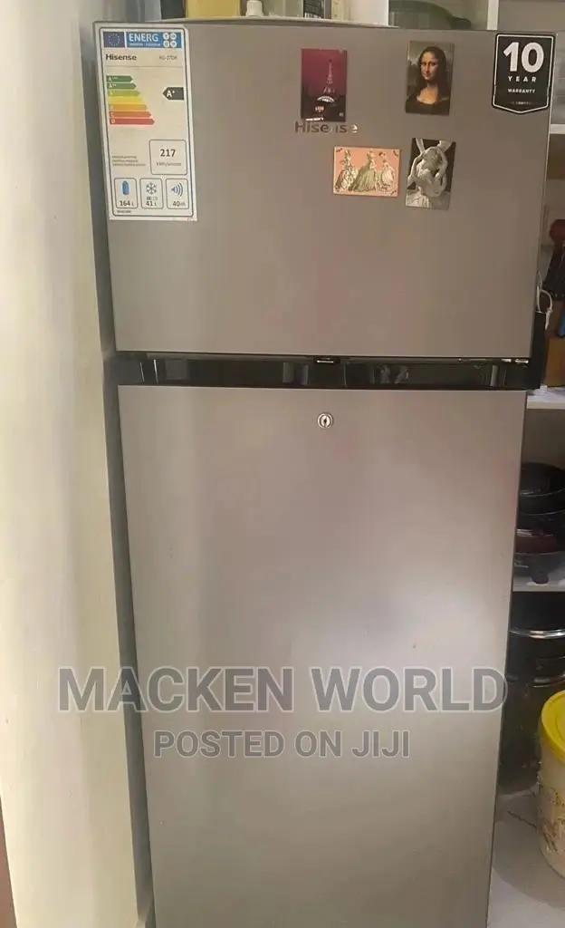 270ltrs Hisense Double Door Fridge