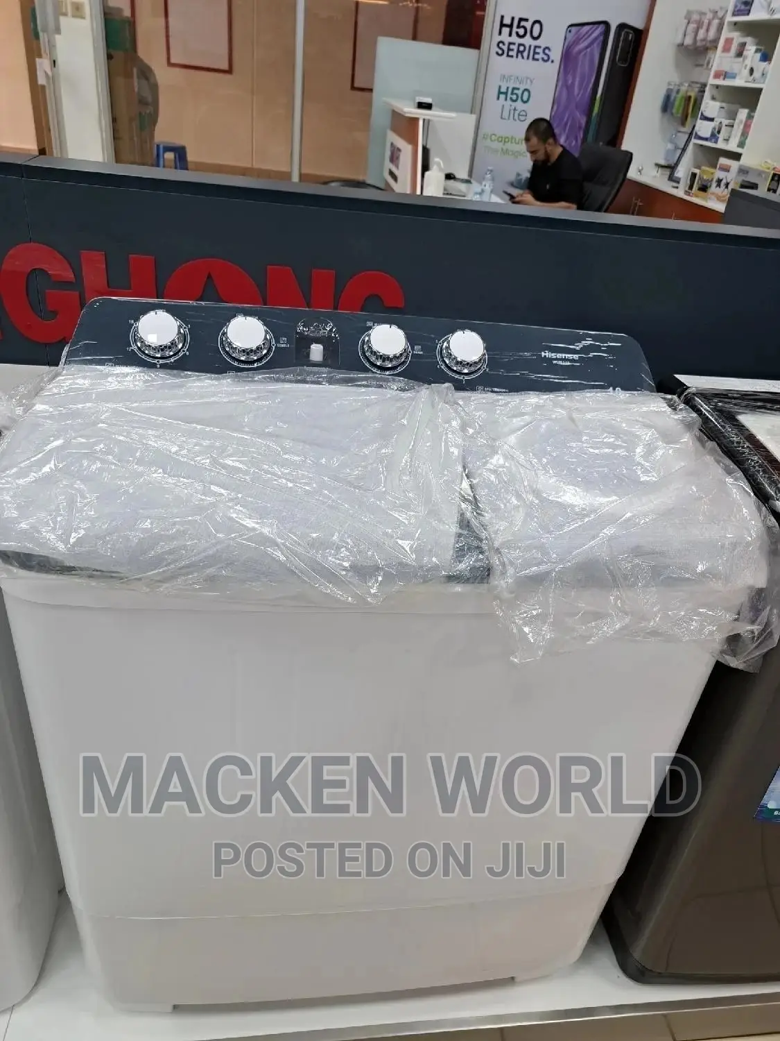 10 Kg Hisense Twin Tub Washing Machine