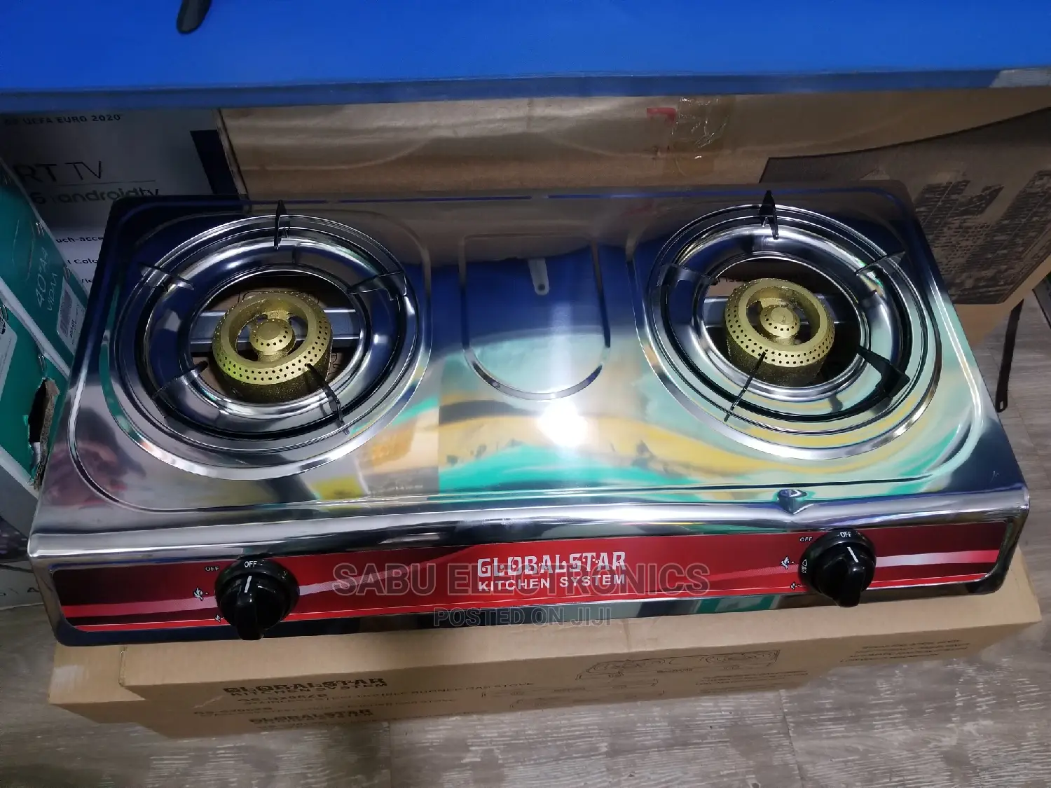Gas Stove -2 Burner-Auto Ignition