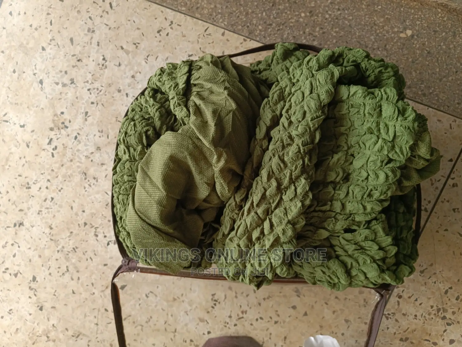 3:1:1 Green Elastic Sofa Covers