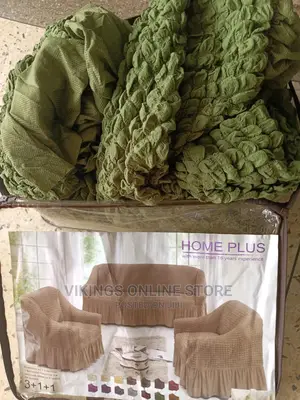 3:1:1 Green Elastic Sofa Covers