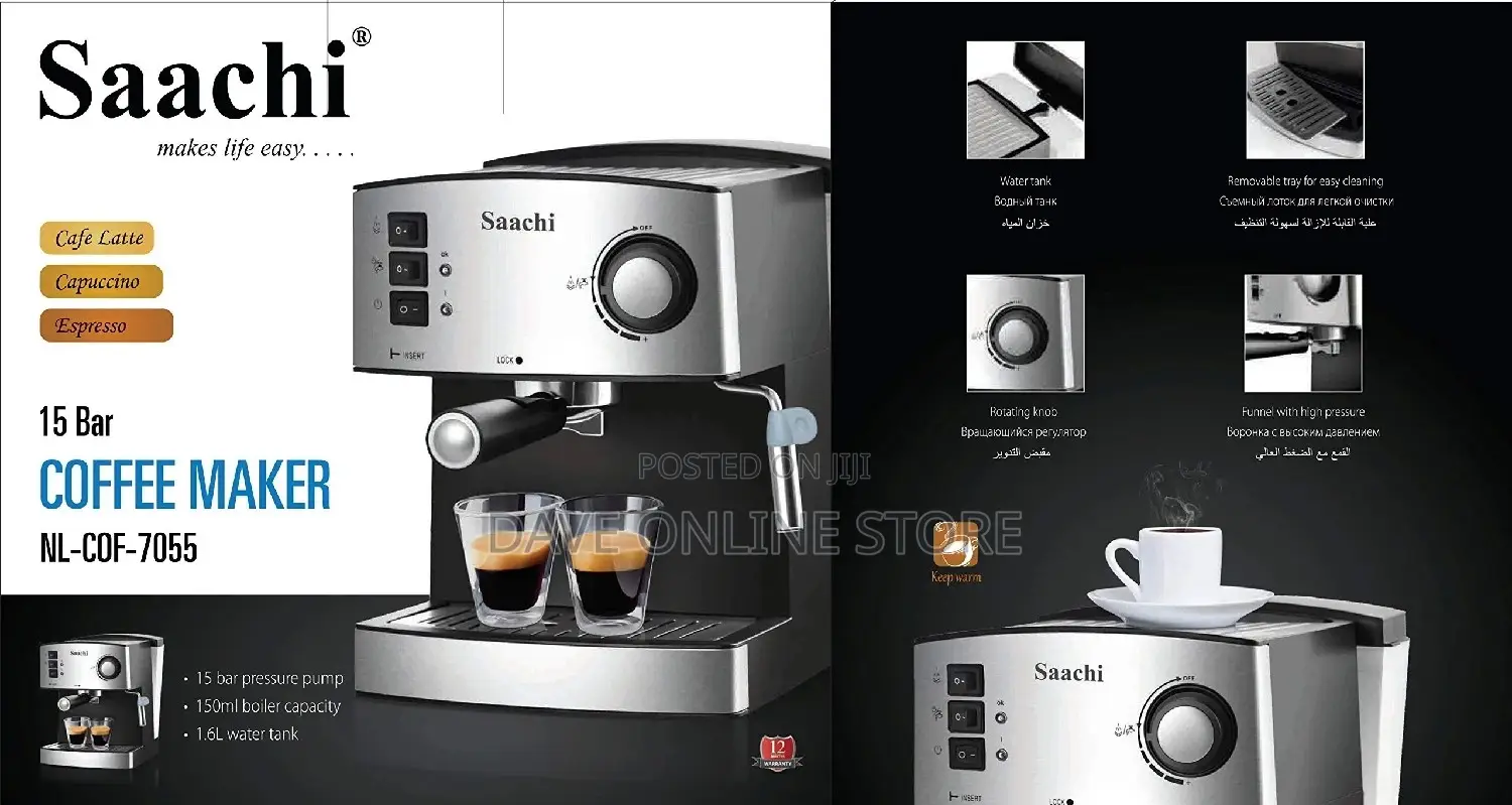 15 Bar Saachi Coffee Maker