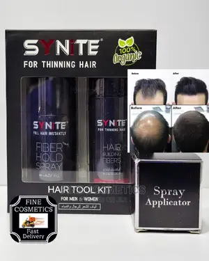 Thick Fiber Hair Building Kit for Bald Head and Thining Hair
