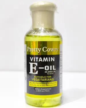 Pretty Cowry Vitamin E Oil 30000IU Essential Oil Vegetarians